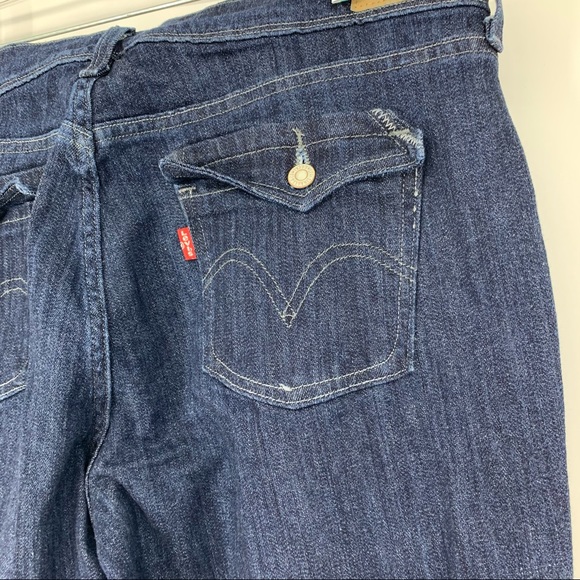 LEVI’S 515 BOOTCUT JEANS SIZE 14 LONG - Picture 12 of 15